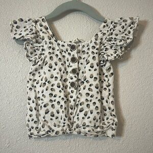 Jessica Simpson Cheetah Print Blouse